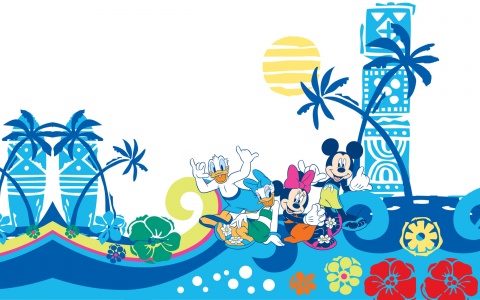 Aloha Mickey Mouse Disney (click to view)