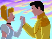 Cinderella and Prince Charming Wallpaper