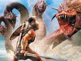 Gladiator Battles Monster Wallpaper (click to view)