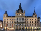 Graz City Hall Wallpaper