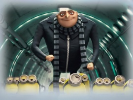 Gru and Minions - Despicable Me Wallpaper (click to view)