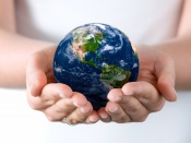 In Mother's Hands Wallpaper