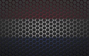 Nederlandse vlag met hexagons