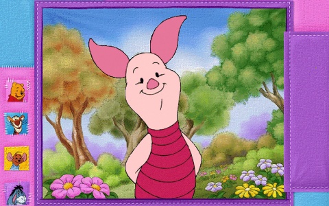 Piglet Wallpaper - Patchwork (click to view)