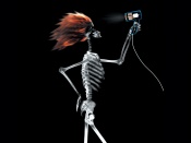 Skeleton X-ray Wallpaper