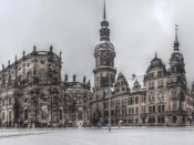 Theaterplatz Dresden Wallpaper