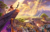 Thomas Kinkade Lion King
