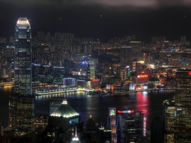 Victoria Harbour - Hong Kong (click to view)