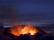 Volcano wallpaper - Eyjafjallajökull