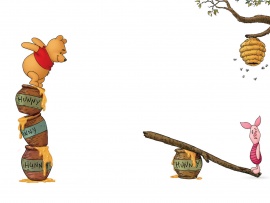 Winnie the Pooh Stunt Wallpaper (click to view)
