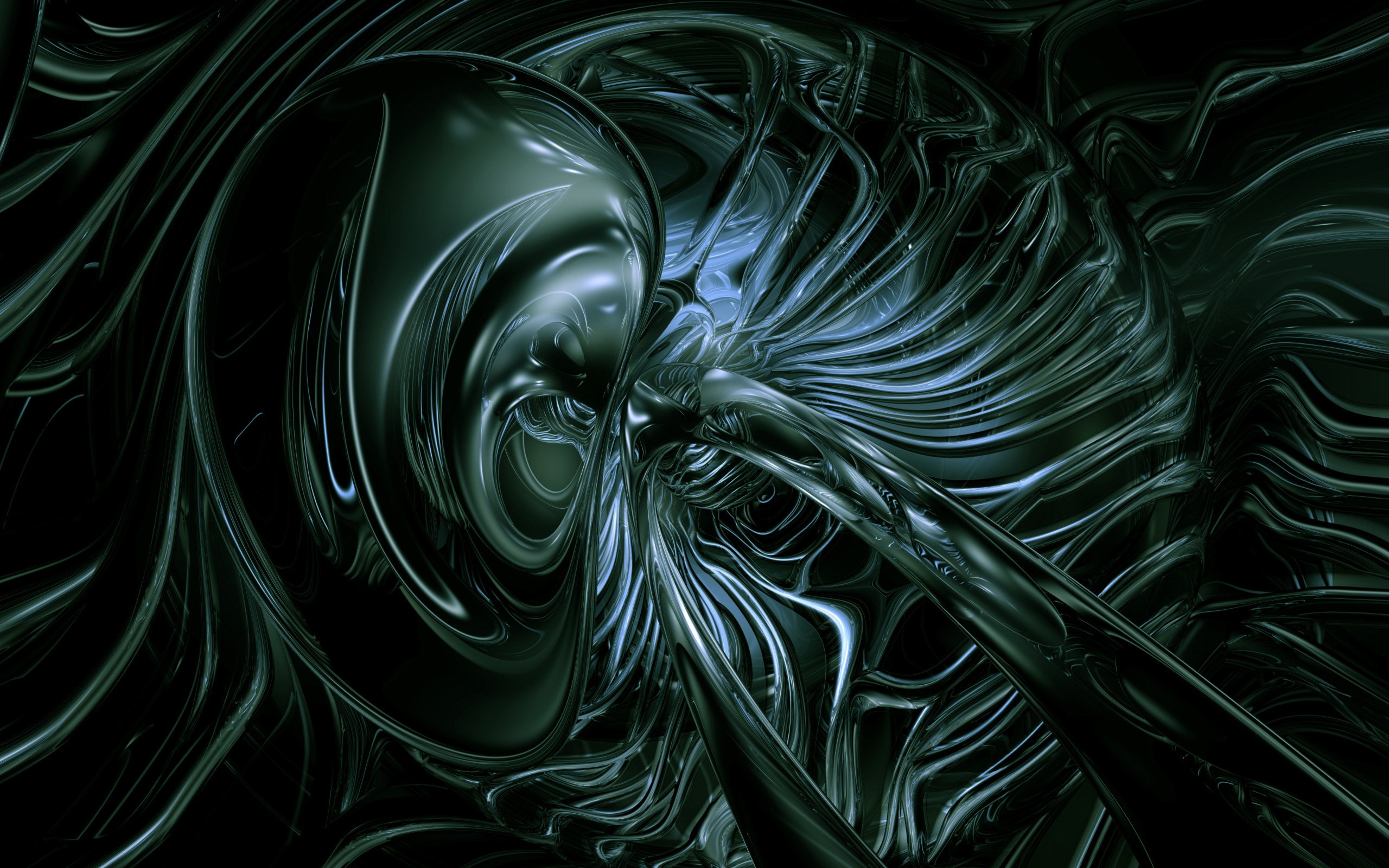 Alien Art Wallpaper