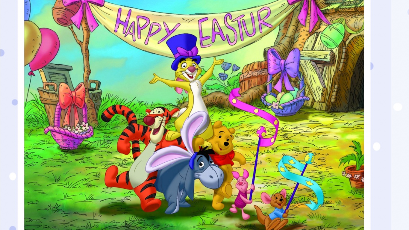 Happy Easter Winnie the Pooh