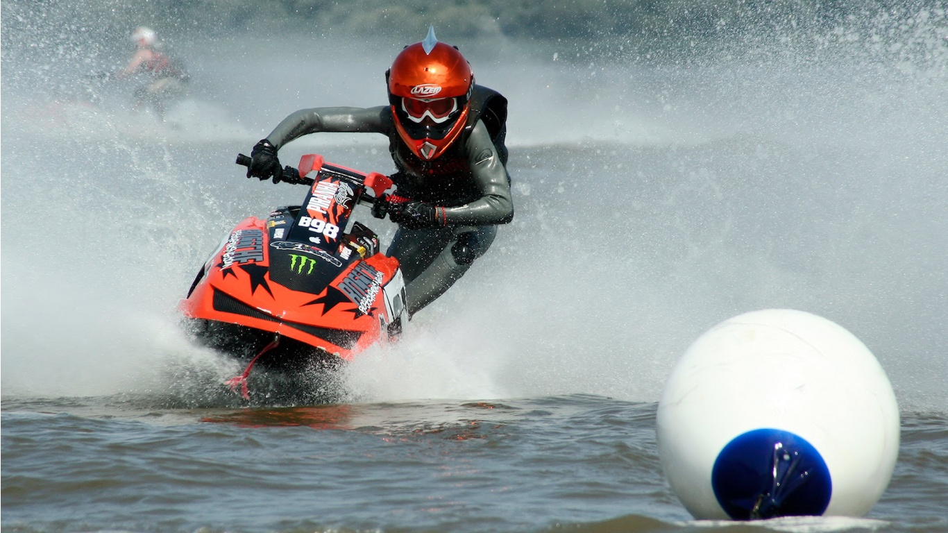 Jet Ski Race Wallpaper
