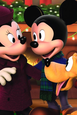 Minnie & Mickey Mouse Christmas Wallpaper