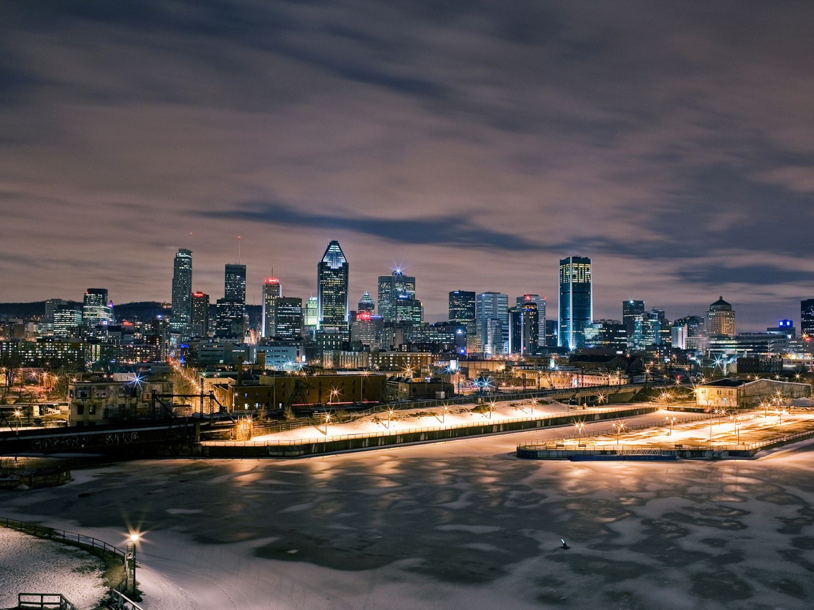 Montreal Winter Wallpaper