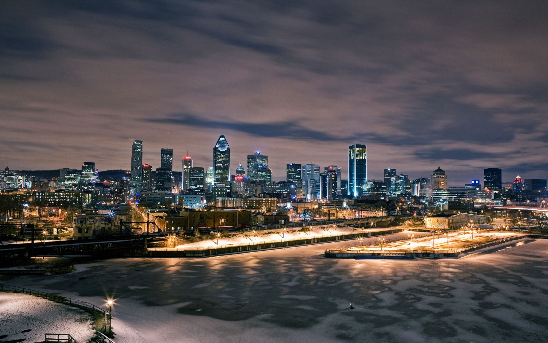 Montreal Winter Wallpaper