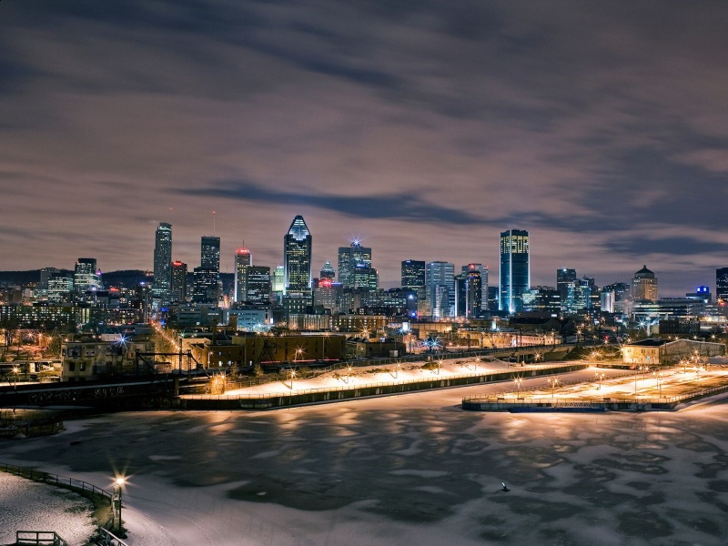 Montreal Winter Wallpaper