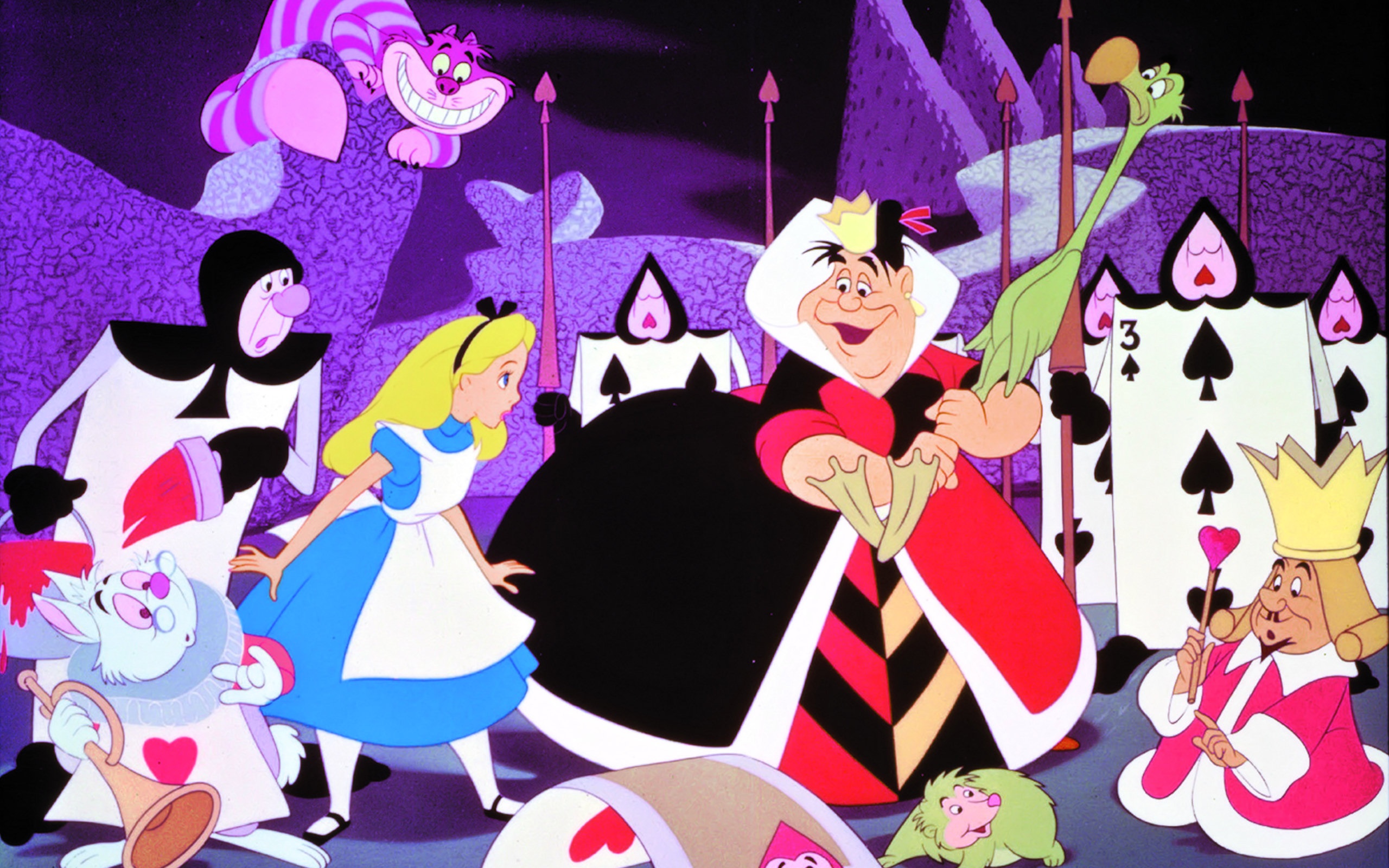 Queen of Hearts - Disney Wallpaper
