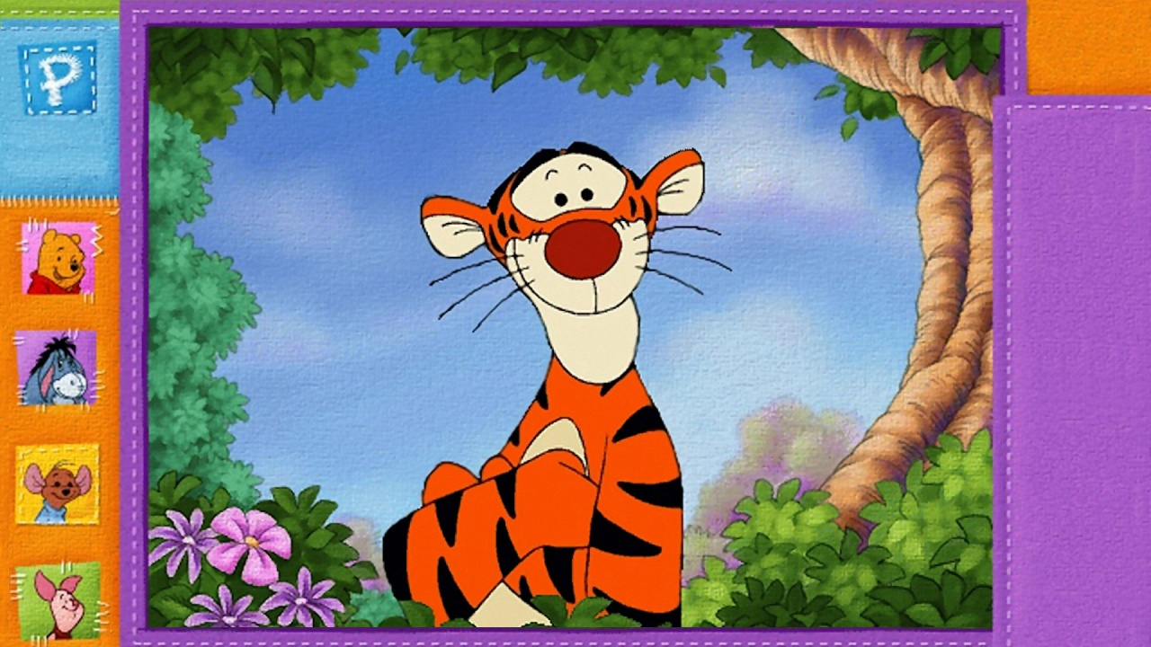 Tigger Wallpaper - Patchwork
