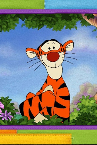 Tigger Wallpaper - Patchwork