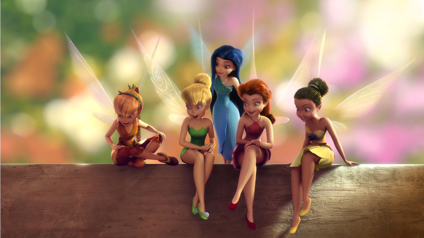 Tinker Bell and Fairies - Disney Wallpaper